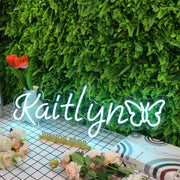 Kaitlyn Blue Neon Sign