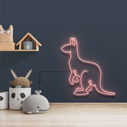 Kangaroo V2 Neon Sign