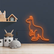 Kangaroo V2 Neon Sign