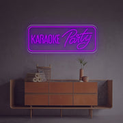 Karaoke Party LED Neon Sign