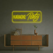 Karaoke Party LED Neon Sign