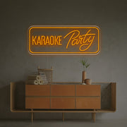 Karaoke Party LED Neon Sign