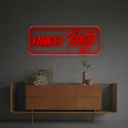 Karaoke Party LED Neon Sign