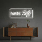 Karaoke Party LED Neon Sign