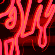 Kash Orange Neon Sign