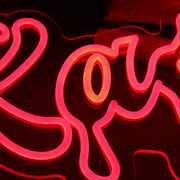 Kash Orange Neon Sign