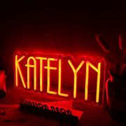 Katelym Red Neon Sign