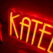 Katelym Red Neon Sign