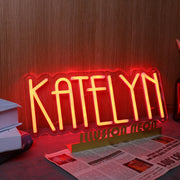 Katelym Red Neon Sign