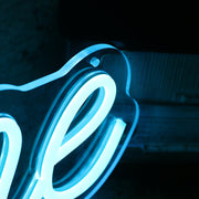 Katherine Blue Neon Sign