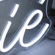 Katie White Neon Sign