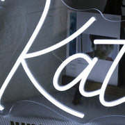 Katie White Neon Sign