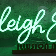 Kayleigh Etta Green Neon Sign