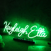 Kayleigh Etta Green Neon Sign