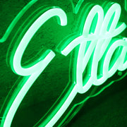 Kayleigh Etta Green Neon Sign