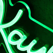 Kayleigh Etta Green Neon Sign