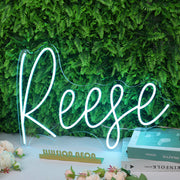 Reese Blue Neon Sign