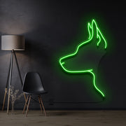 Kelpie Dog Neon Sign