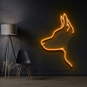 Kelpie Dog Neon Sign