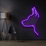 Kelpie Dog Neon Sign