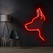 Kelpie Dog Neon Sign