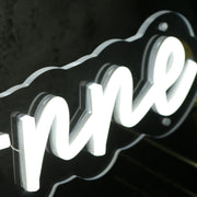 Kelsey Anne White Neon Sign