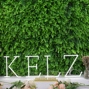 KELZ White Neon Sign