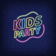 Kids Party Neon Sign