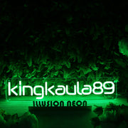 KingKaula89 Green Neon Sign