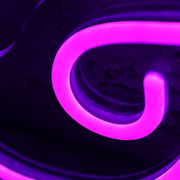 Kinsley Dark Purple Neon Sign