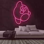 Kirby Neon Sign