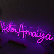 Kirsten Amaiya Pink Neon Sign