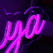 Kirsten Amaiya Pink Neon Sign