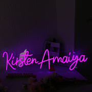 Kirsten Amaiya Pink Neon Sign