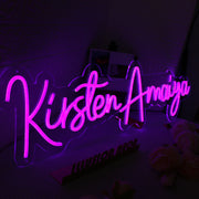 Kirsten Amaiya Pink Neon Sign