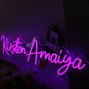 Kirsten Amaiya Pink Neon Sign