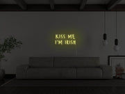 Kiss Me Im Irish Neon Sign