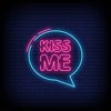 Kiss Me Neon Sign