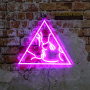 Kissing Lovers Neon Sign