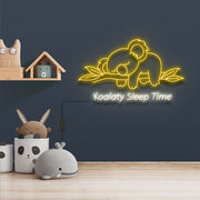 Koalaty Sleep Time Neon Sign