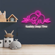 Koalaty Sleep Time Neon Sign