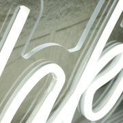 Kodak White Neon Sign