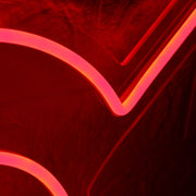 Konoha Village Red Neon Sign