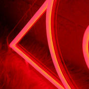 Konoha Village Red Neon Sign