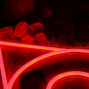 Konoha Village Red Neon Sign