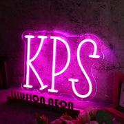 KPS Pink Neon Sign