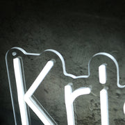 Krissy White Neon Sign