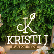 Kristij Yellow Neon Sign