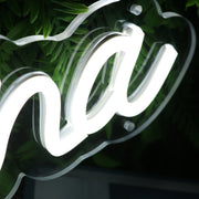 Krisyana White Neon Sign