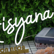 Krisyana White Neon Sign